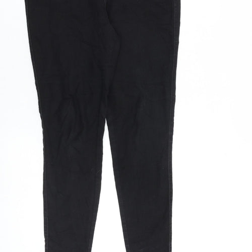 Denim & Co. Womens Black Cotton Jegging Jeans Size 10 L29 in Regular