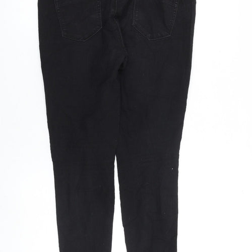 Denim & Co. Womens Black Cotton Jegging Jeans Size 10 L29 in Regular