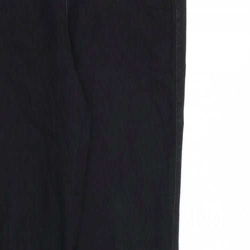 Denim & Co. Womens Black Cotton Jegging Jeans Size 10 L29 in Regular