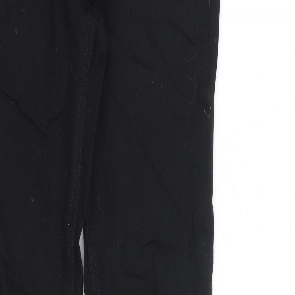 NEXT Boys Black Cotton Skinny Jeans Size 12 Years L26 in Regular Zip