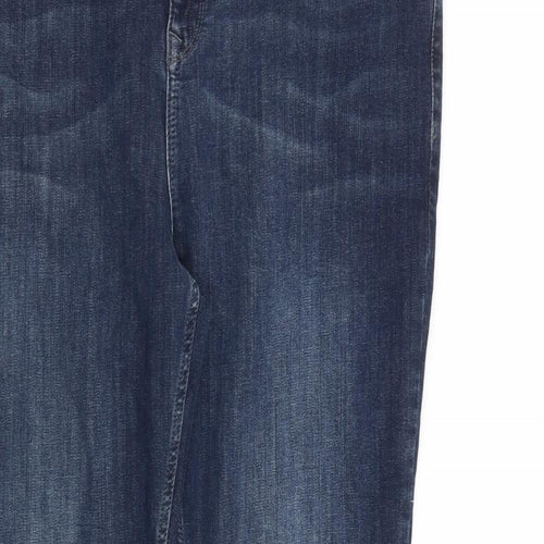 White Label Mens Blue Cotton Skinny Jeans Size 30 in L30 in Slim Zip