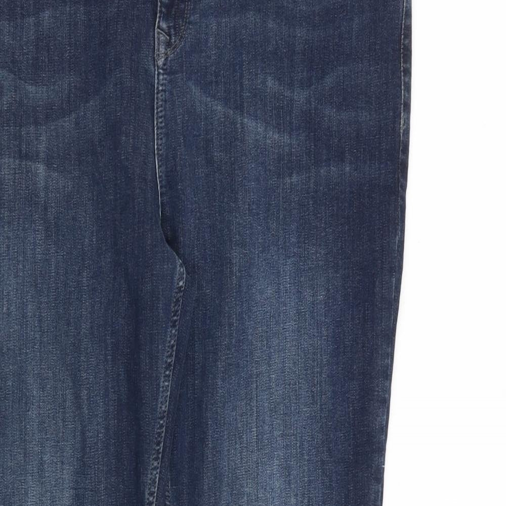White Label Mens Blue Cotton Skinny Jeans Size 30 in L30 in Slim Zip