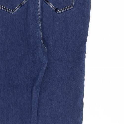 George Womens Blue Cotton Jegging Jeans Size 10 L29 in Regular