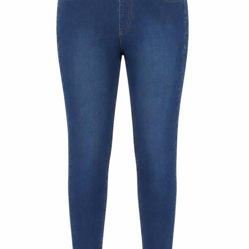 Marks and Spencer Womens Blue Cotton Jegging Jeans Size 6 L26 in Regular