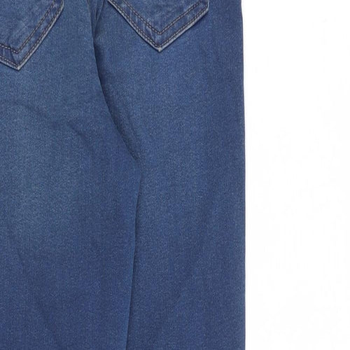 Marks and Spencer Womens Blue Cotton Jegging Jeans Size 6 L26 in Regular
