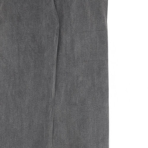 Jeans Wear Womens Grey Cotton Skinny Jeans Size 26 in L26 in Regular Zip