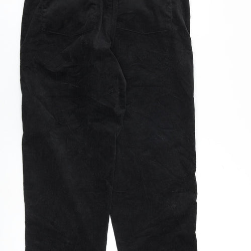 Uniqlo Mens Black Cotton Trousers Size 30 in L33 in Regular