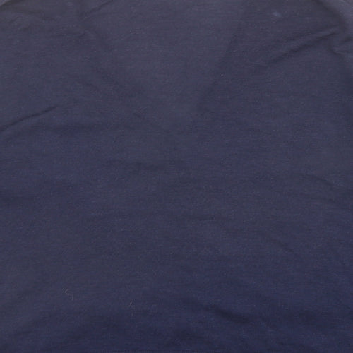 Boden Womens Blue V-Neck Wool Cardigan Jumper Size 14