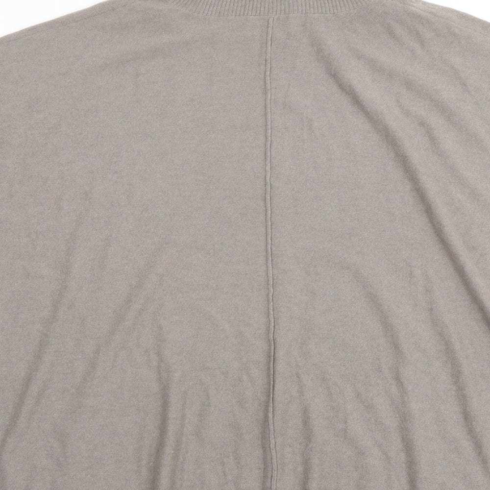 Phase Eight Womens Beige Roll Neck Polyester Pullover Jumper Size L