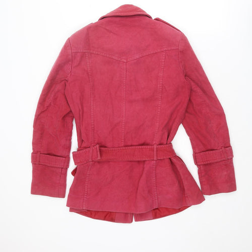 NEXT Womens Pink Jacket Size 12 Button