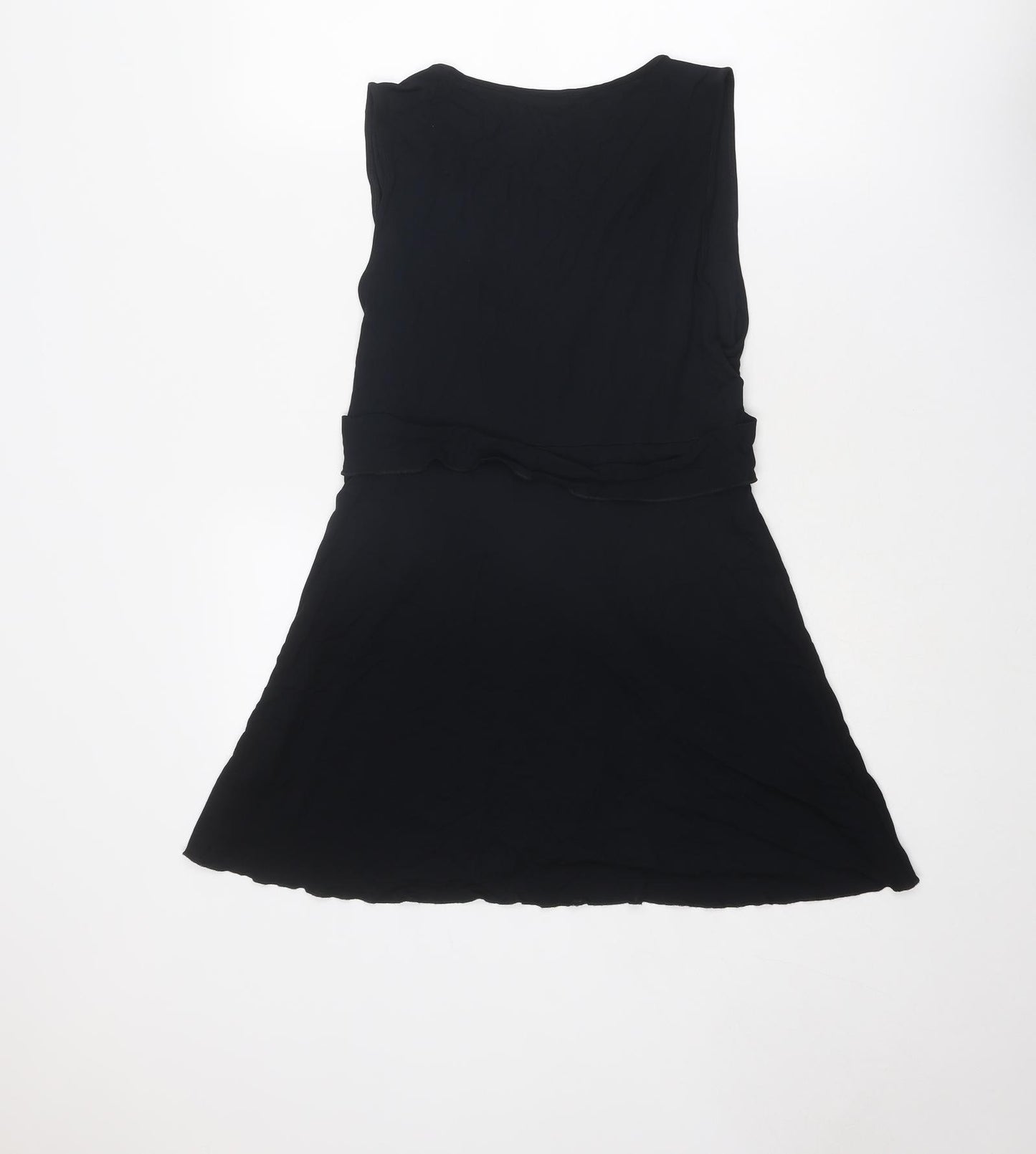 Autograph Womens Black Viscose Basic Tank Size 16 V-Neck