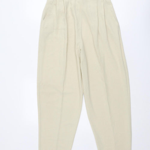 Jessica Reid Womens Beige Polyester Dress Pants Trousers Size 14 L29 in Regular
