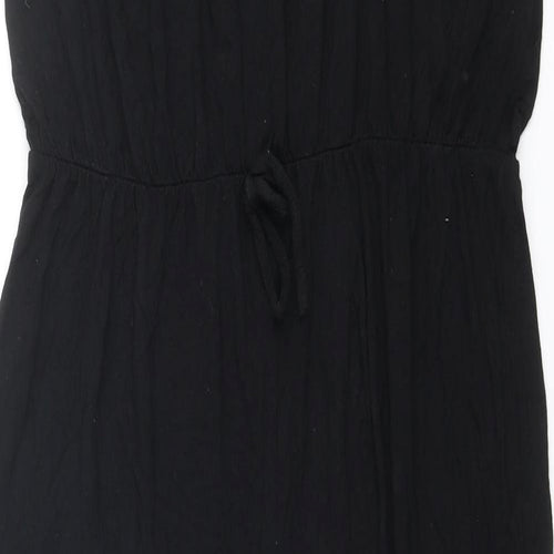 I SAW IT FIRST Womens Black Viscose Jumpsuit One-Piece Size 2XL L30 in Pullover