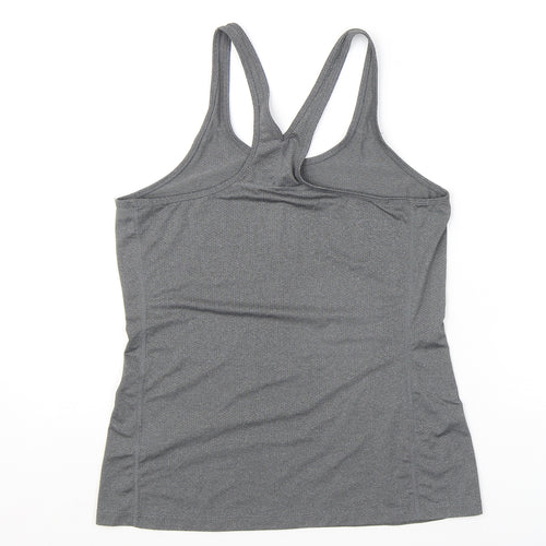 Karrimor Womens Grey Polyester Basic Tank Size 10 Scoop Neck Pullover