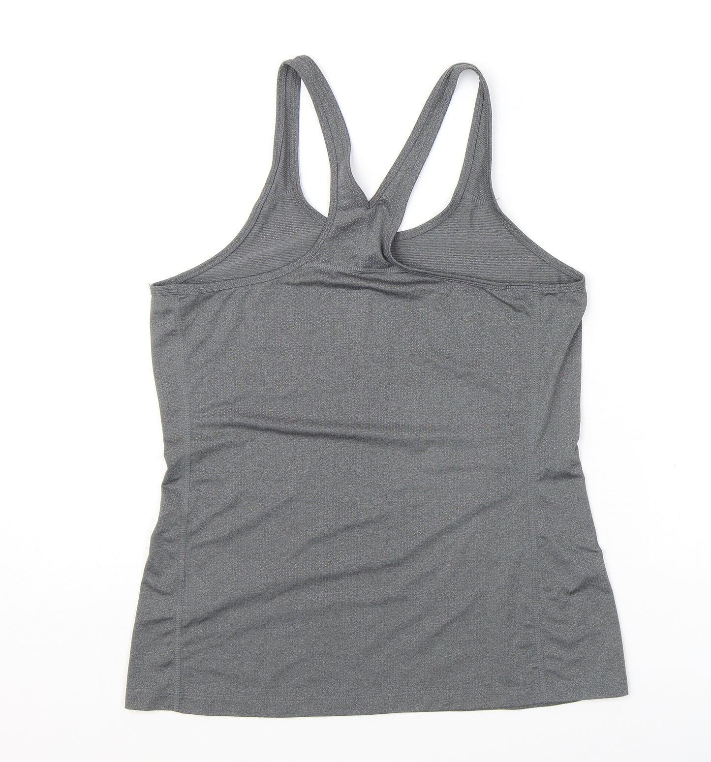 Karrimor Womens Grey Polyester Basic Tank Size 10 Scoop Neck Pullover