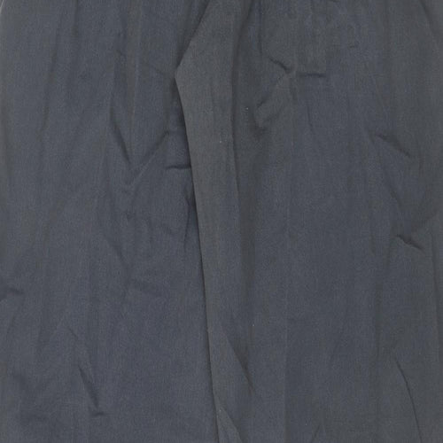 Timberland Mens Blue Striped Cotton Chino Trousers Size 33 in L32 in Regular Zip