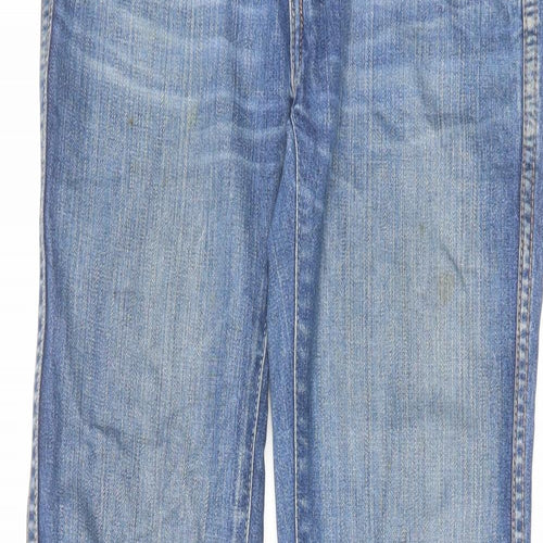 Levi's Womens Black Cotton Bootcut Jeans Size 30 in L31 in Regular Zip