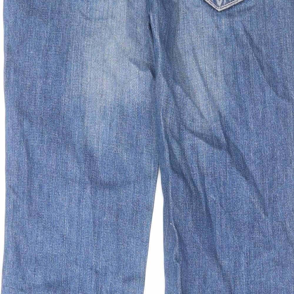 Levi's Womens Black Cotton Bootcut Jeans Size 30 in L31 in Regular Zip