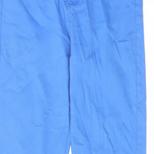 Denim & Co. Womens Blue Cotton Skinny Jeans Size 10 L28 in Regular Zip
