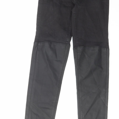 Firetrap Womens Black Cotton Skinny Jeans Size 28 in L32 in Regular Zip