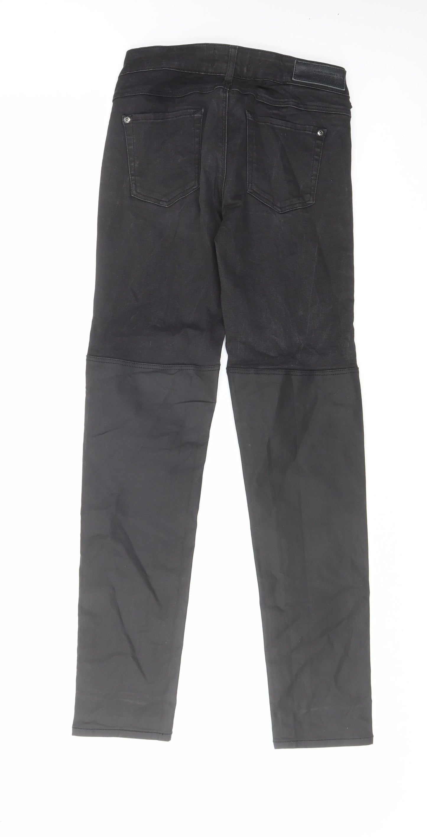 Firetrap Womens Black Cotton Skinny Jeans Size 28 in L32 in Regular Zip