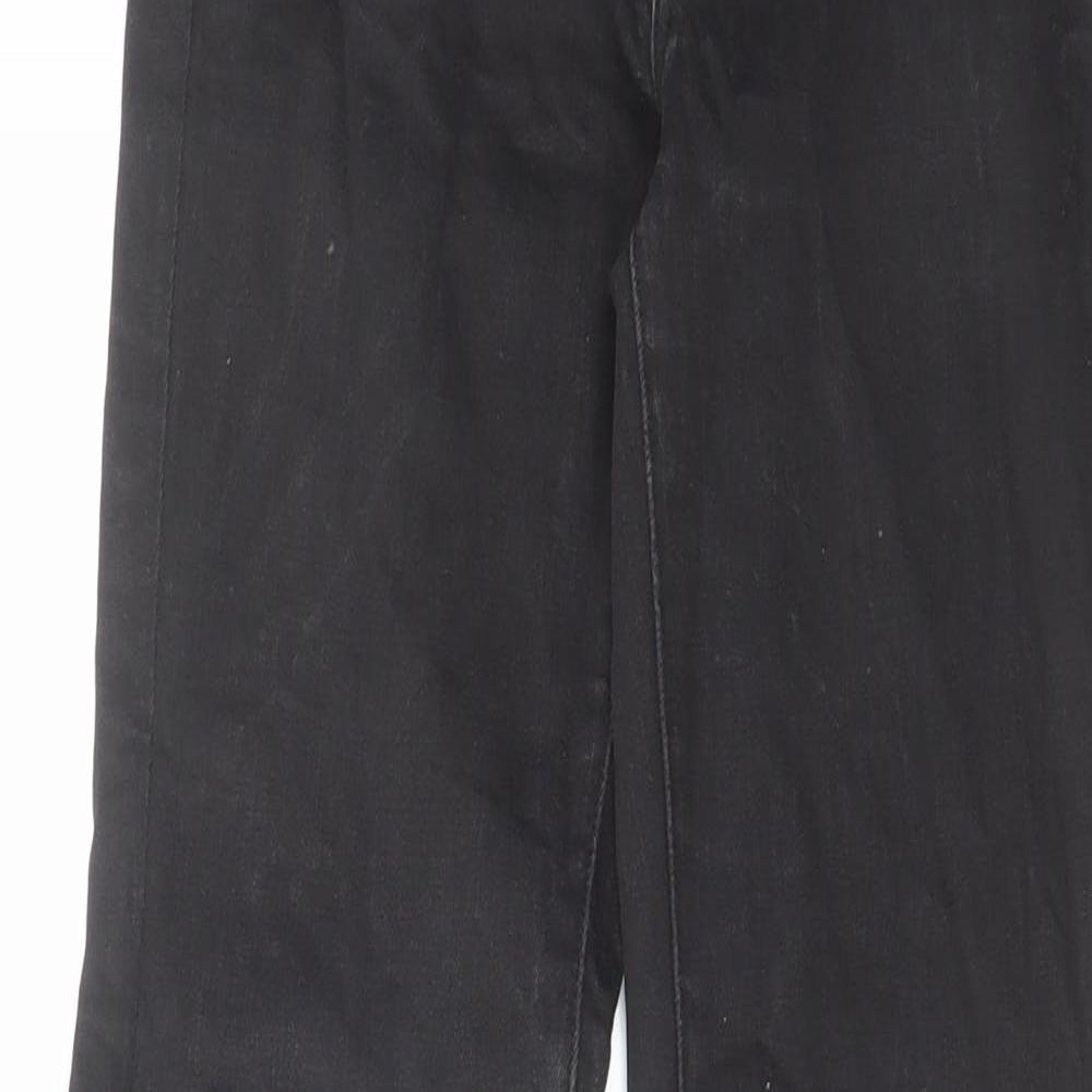 Firetrap Womens Black Cotton Skinny Jeans Size 28 in L32 in Regular Zip