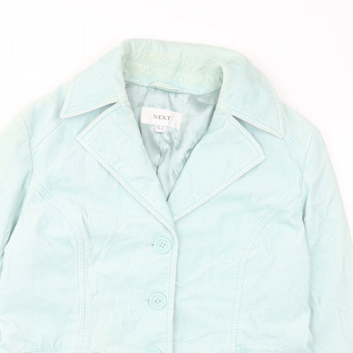 NEXT Womens Blue Jacket Blazer Size 16 Button