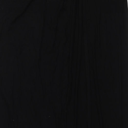 NEXT Womens Black Viscose Maxi Skirt Size 18
