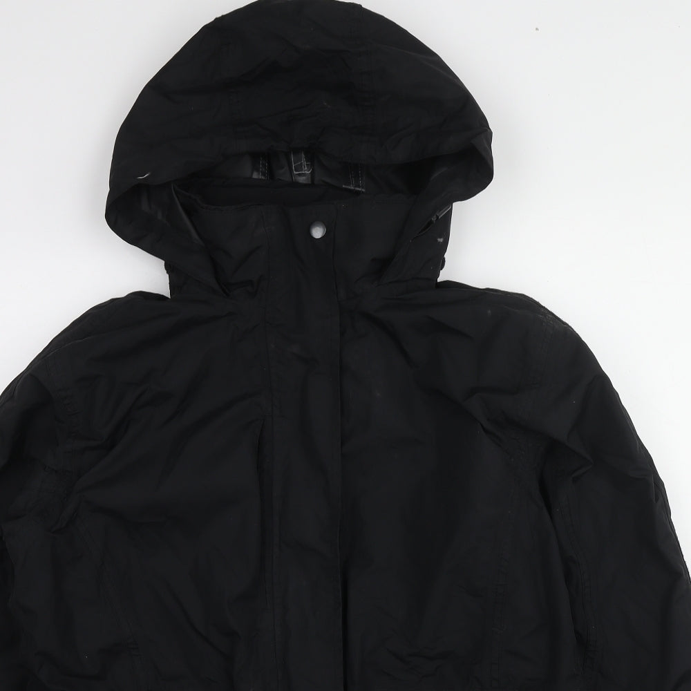 Regatta Womens Black Windbreaker Jacket Size 14 Zip