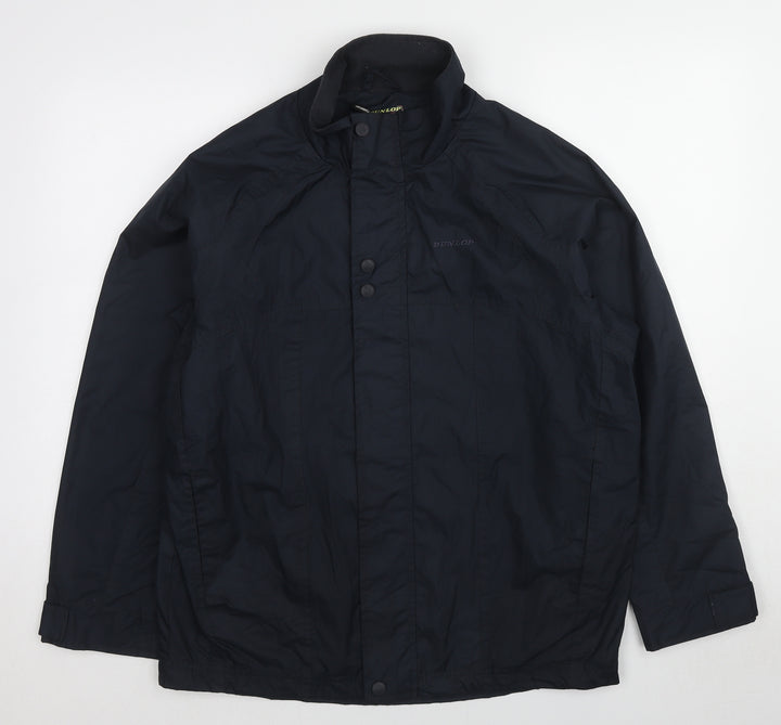 Dunlop Mens Black Jacket Size S Zip