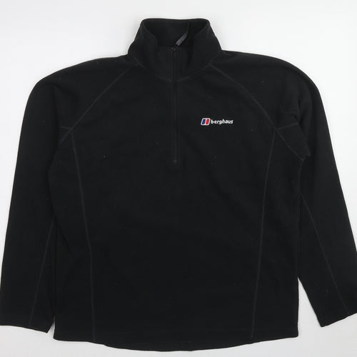 Berghaus Mens Black Polyester Pullover Sweatshirt Size L