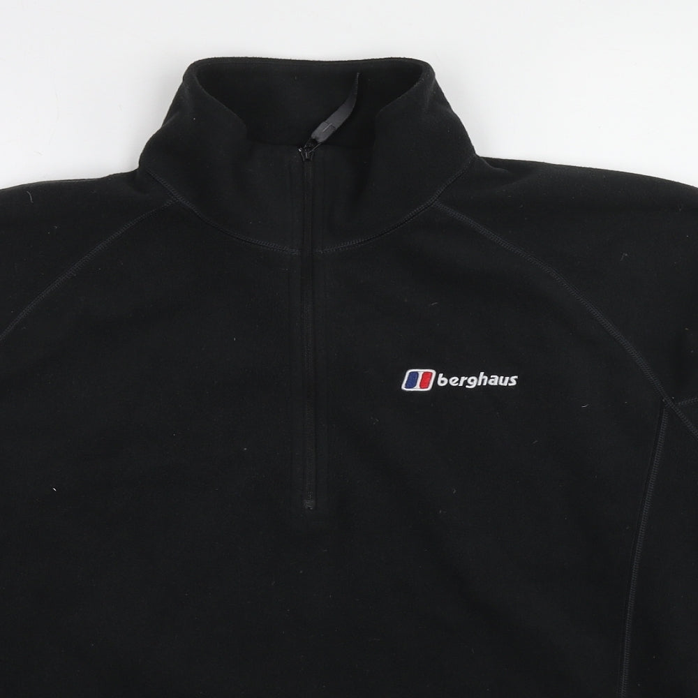 Berghaus Mens Black Polyester Pullover Sweatshirt Size L
