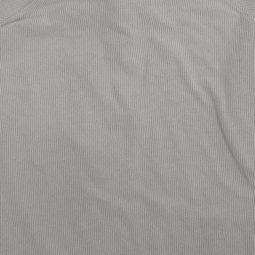 Technicals Mens Grey Polyester Pullover Sweatshirt Size L - Textured