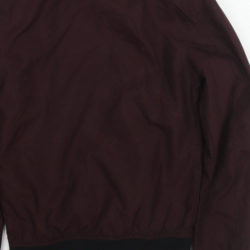 River Island Mens Red Jacket Size 2XS Zip