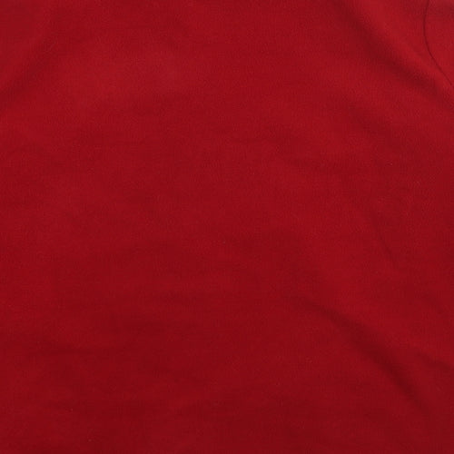 EWM Womens Red Jacket Size 18 Zip - Size 18-20
