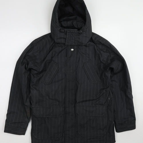 Quiksilver Mens Black Jacket Size S Zip