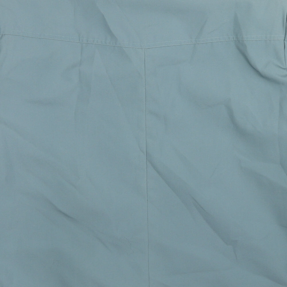 David Barry Womens Blue Jacket Size 18 Button