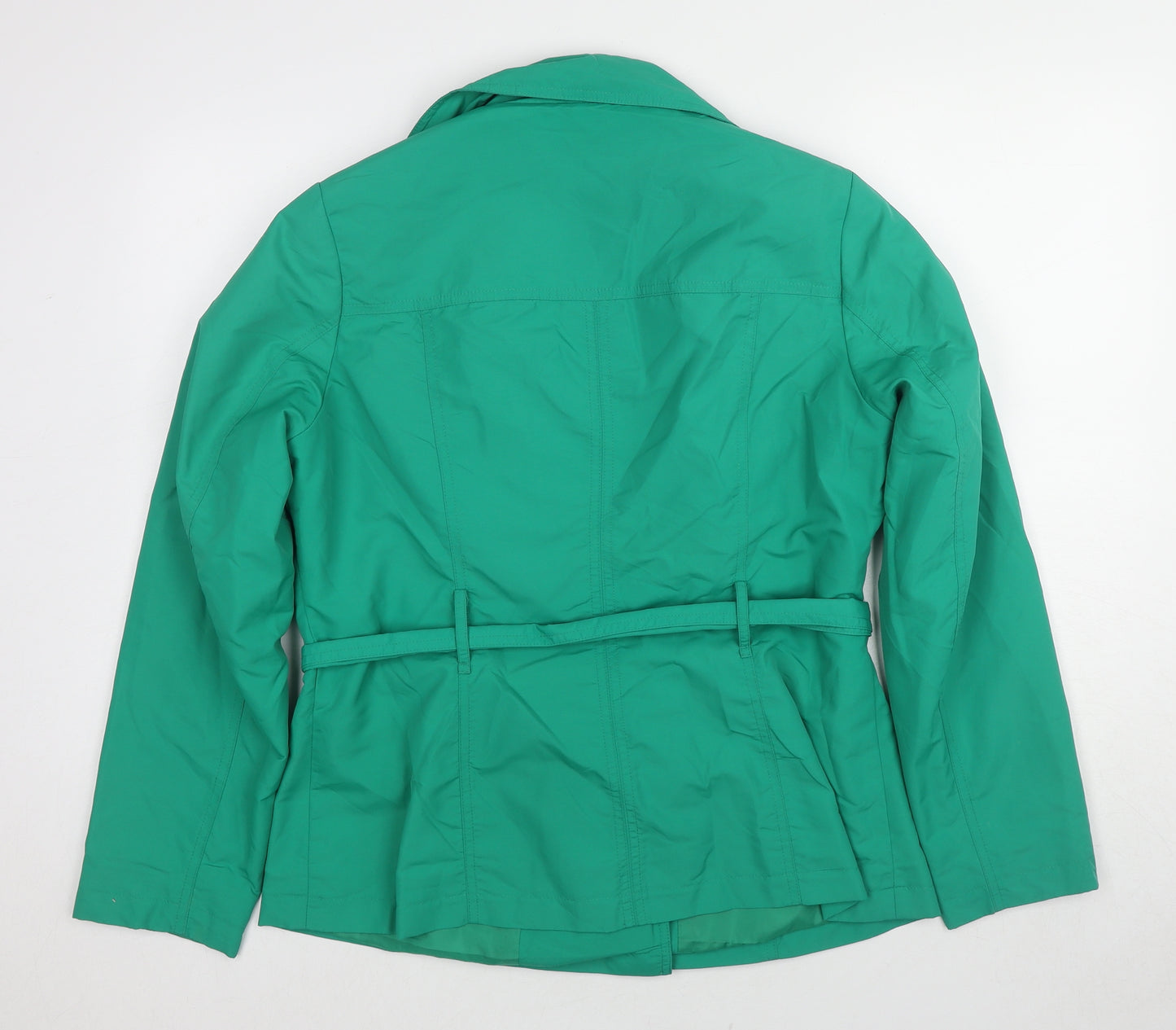 Marks and Spencer Womens Green Jacket Size 14 Button