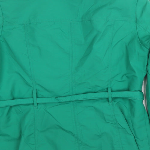 Marks and Spencer Womens Green Jacket Size 14 Button