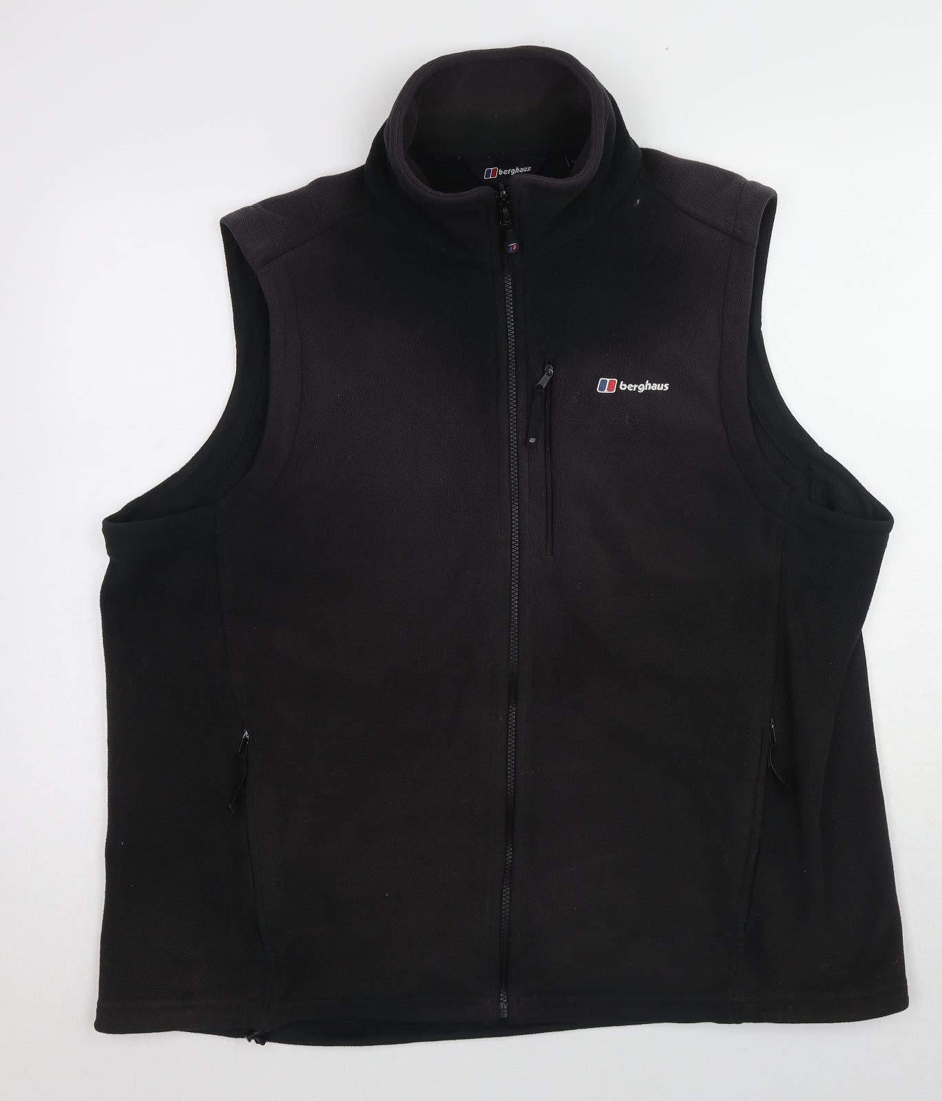 Berghaus Mens Black Gilet Jacket Size 2XL Zip