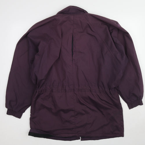 Cape Crest Womens Purple Jacket Size XL Zip
