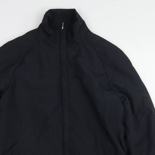 Dannimac Mens Black Jacket Coat Size L Zip