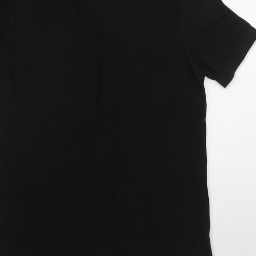 Burton Mens Black Cotton Polo Size XS Collared Pullover