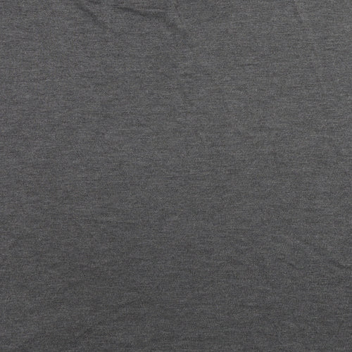 H&M Womens Grey Crew Neck Viscose Pullover Jumper Size L