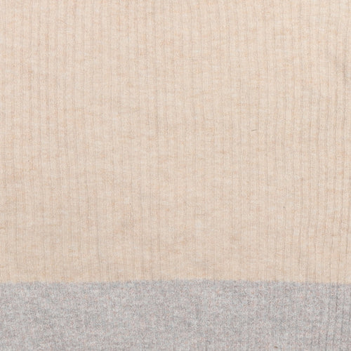 Marks and Spencer Womens Beige Mock Neck Acrylic Pullover Jumper Size S