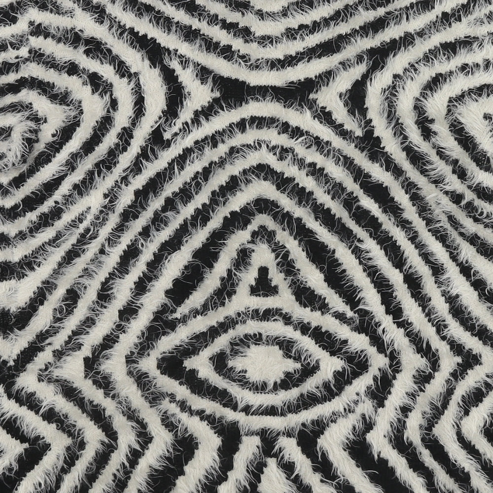 Roman Womens Multicoloured V-Neck Geometric Polyester Cardigan Jumper Size 16