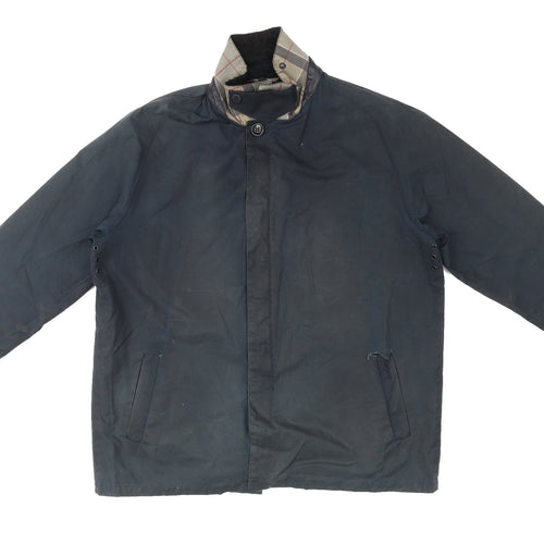 Barbour Mens Blue Jacket Size XL Zip