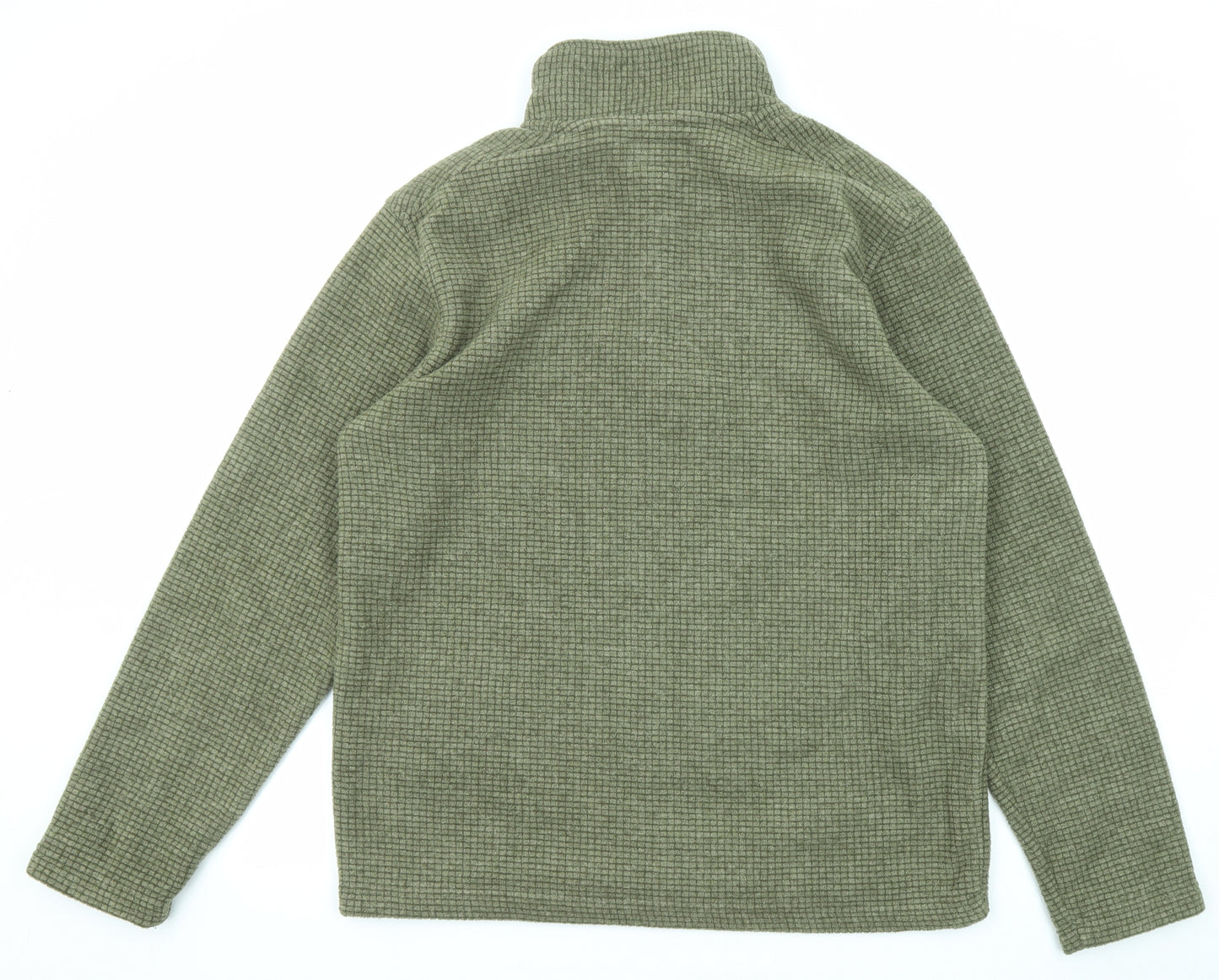 Regatta Mens Green Polyester Henley Sweatshirt Size L