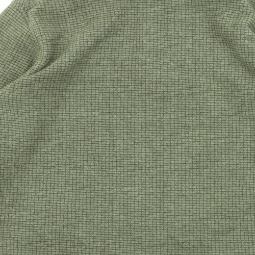 Regatta Mens Green Polyester Henley Sweatshirt Size L