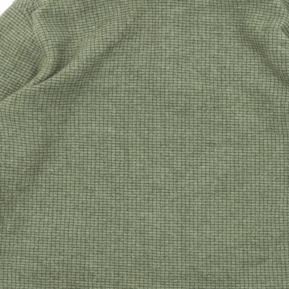 Regatta Mens Green Polyester Henley Sweatshirt Size L